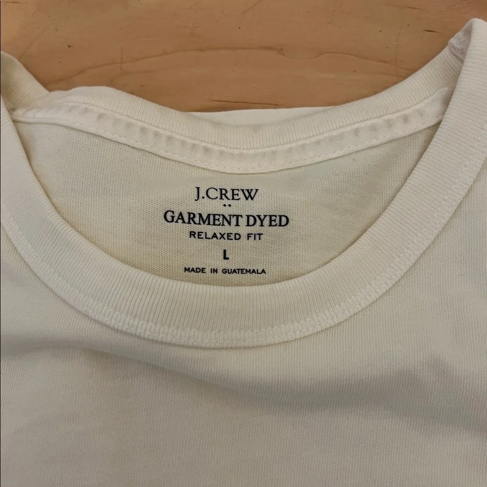 J. Crew men’s Cream tee